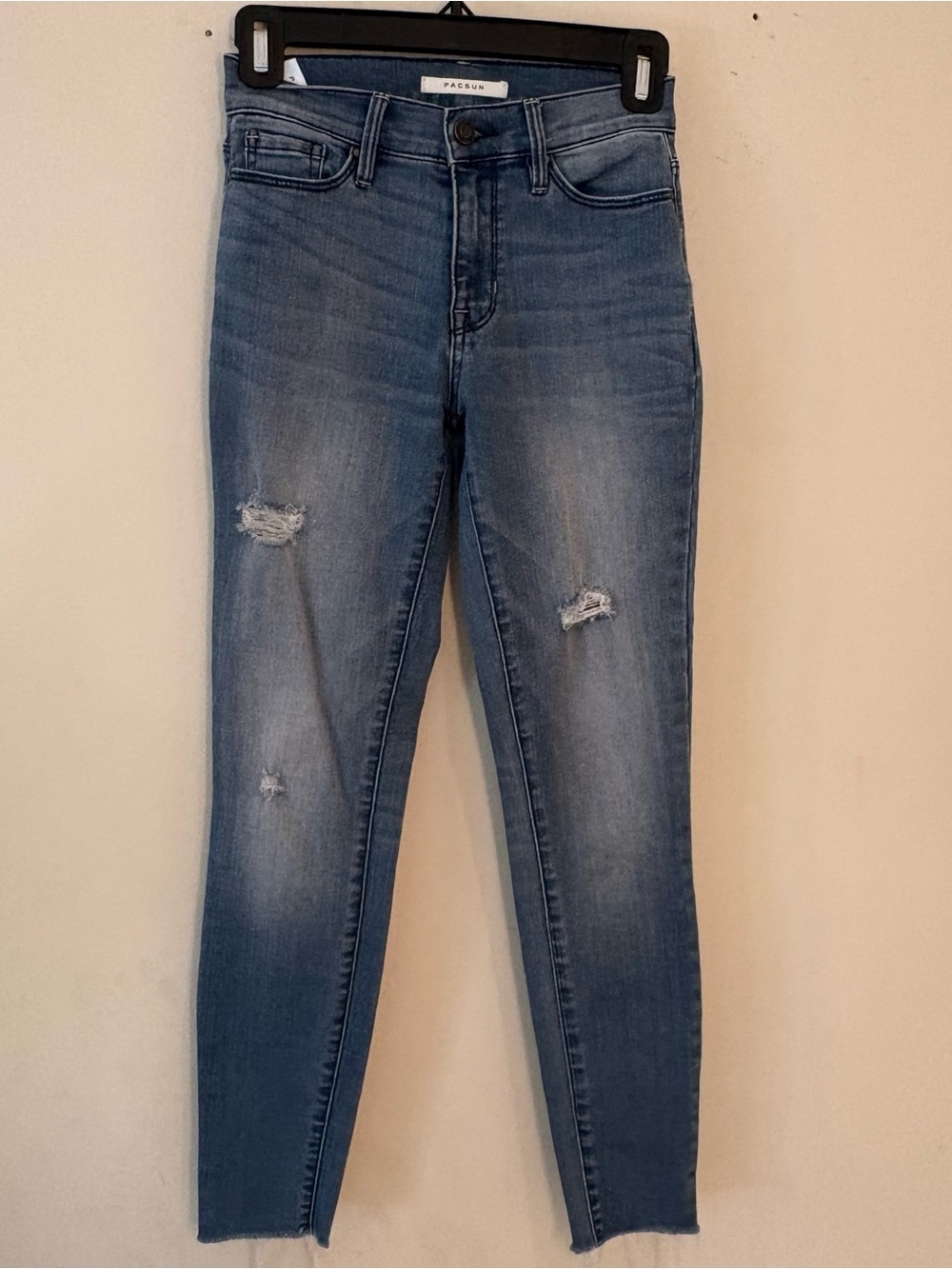 PacSun Distressed High-Rise Skinny Jegging - Size 22